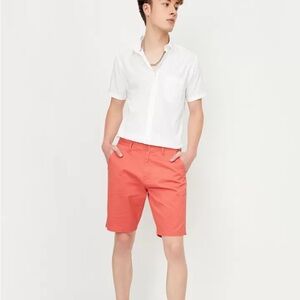 Max slim fit Men's Red Shorts. Size 34.